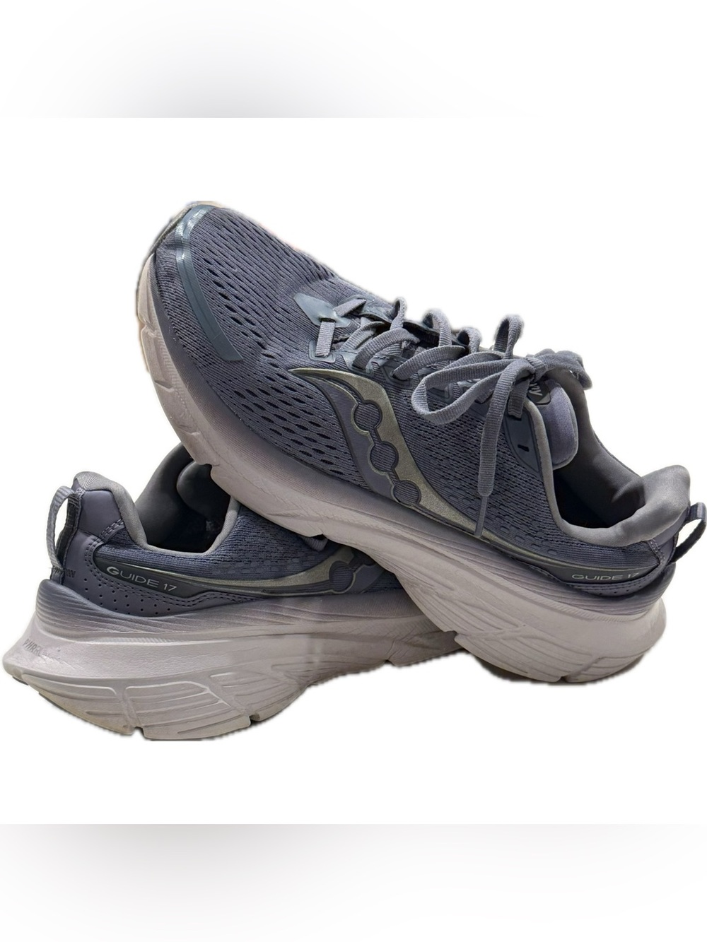 Saucony Guide 17 Shoes Women's Size 9.5 Blue Iris Road Running Sneakers